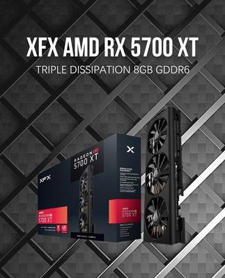 2560 Cores Radeon Rx 5700 Xt Graphics Card , 8GB GDDR6 ETH Mining Graphics Card