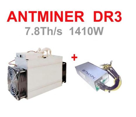 Bitmain Antminer DR3 7.8th Blake256r14 Asic for DCR Coin mining