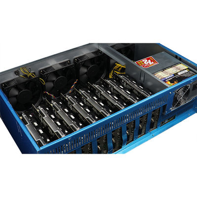 Ethereum 8pcs GPU Mining Rig Machine with 4GB DDR3 Notebook