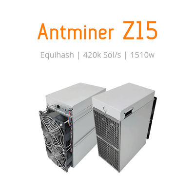 ASIC ZEC Coin Miner , Antminer Z15 420ksol Bitmain for Equihash mining